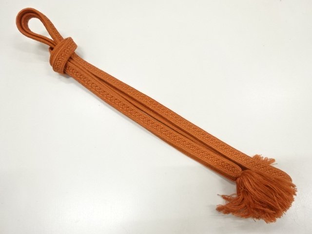 JAPANESE KIMONO / HAND-TIED OBIJIME CORD